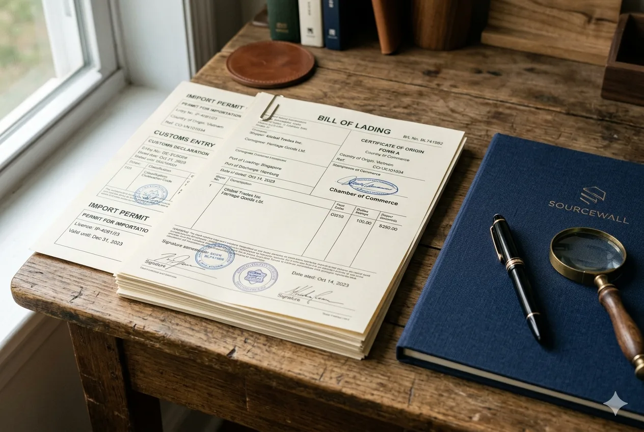 Export documentation and paperwork